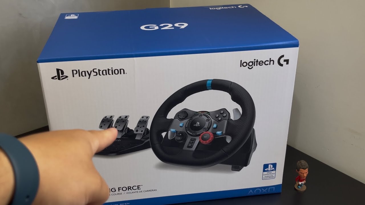 Volante Logitech G29 PS5 || Unboxing + Teste