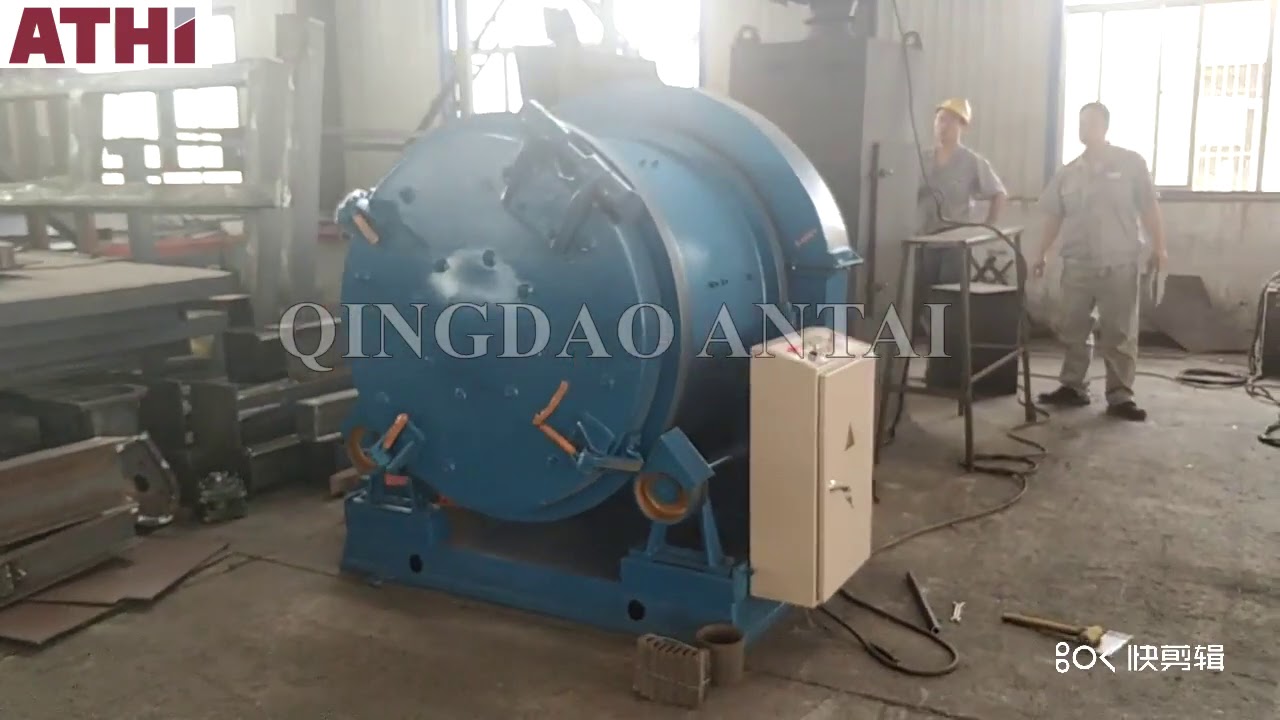 Q3110 Q3113 Rotary Drum shot blast machine