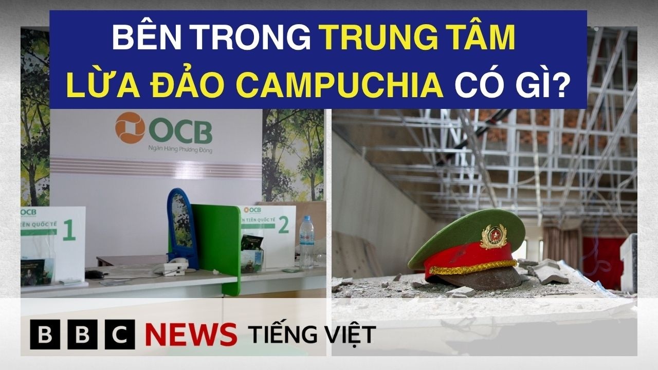 H&Igrave;NH ẢNH C&Ocirc;NG AN, NG&Acirc;N H&Agrave;NG VIỆT NAM B&Ecirc;N TRONG KHU LỪA ĐẢO Ở CAMPUCHIA