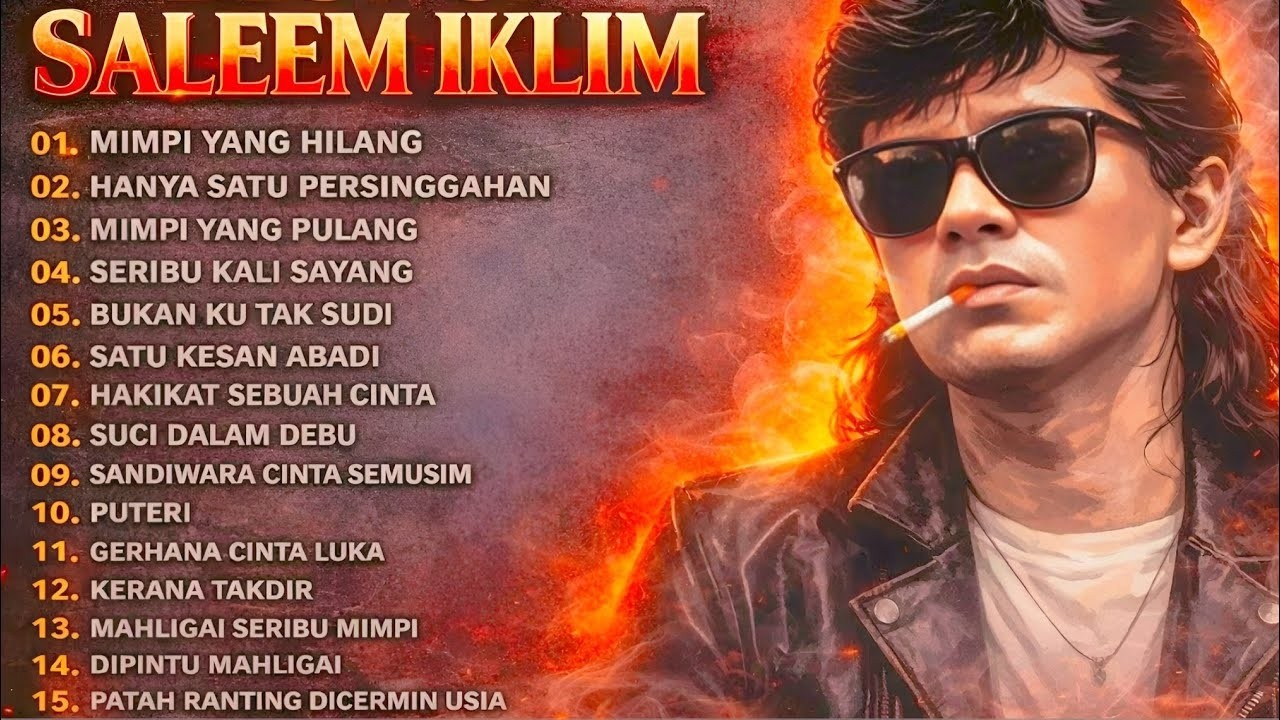 Full Album Iklim Saleem | Lagu Malaysia Slow Rock Populer - TANPA IKLAN