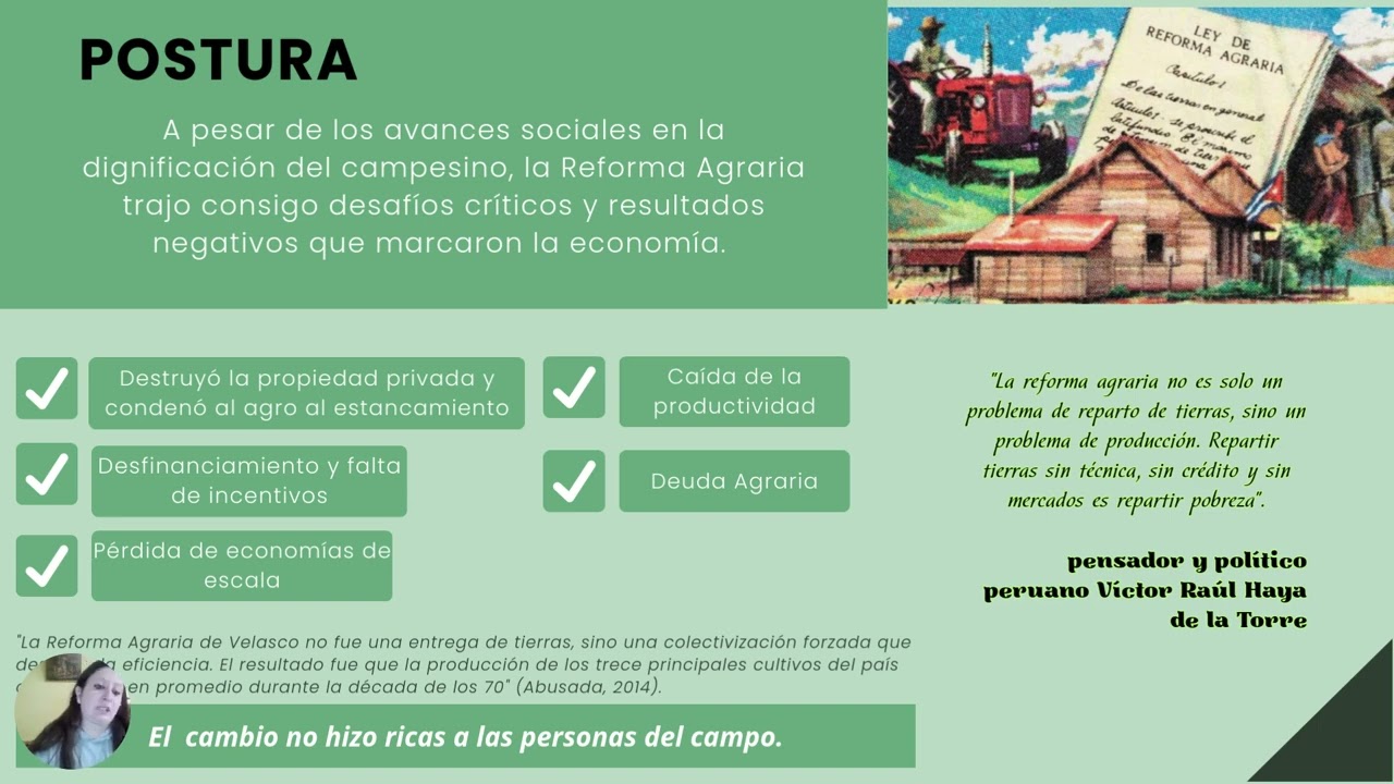 (AC - S05) Semana 05. Tarea: Video sobre la reforma agraria (PA)
