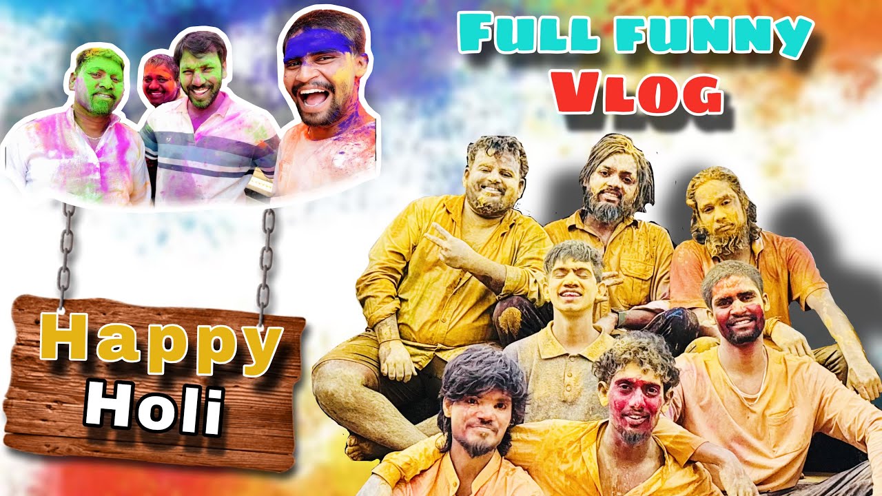 Maa Gully lo Holi Lolli 😂😜 || Lucky Venkat || Hyderabad Holi 😝