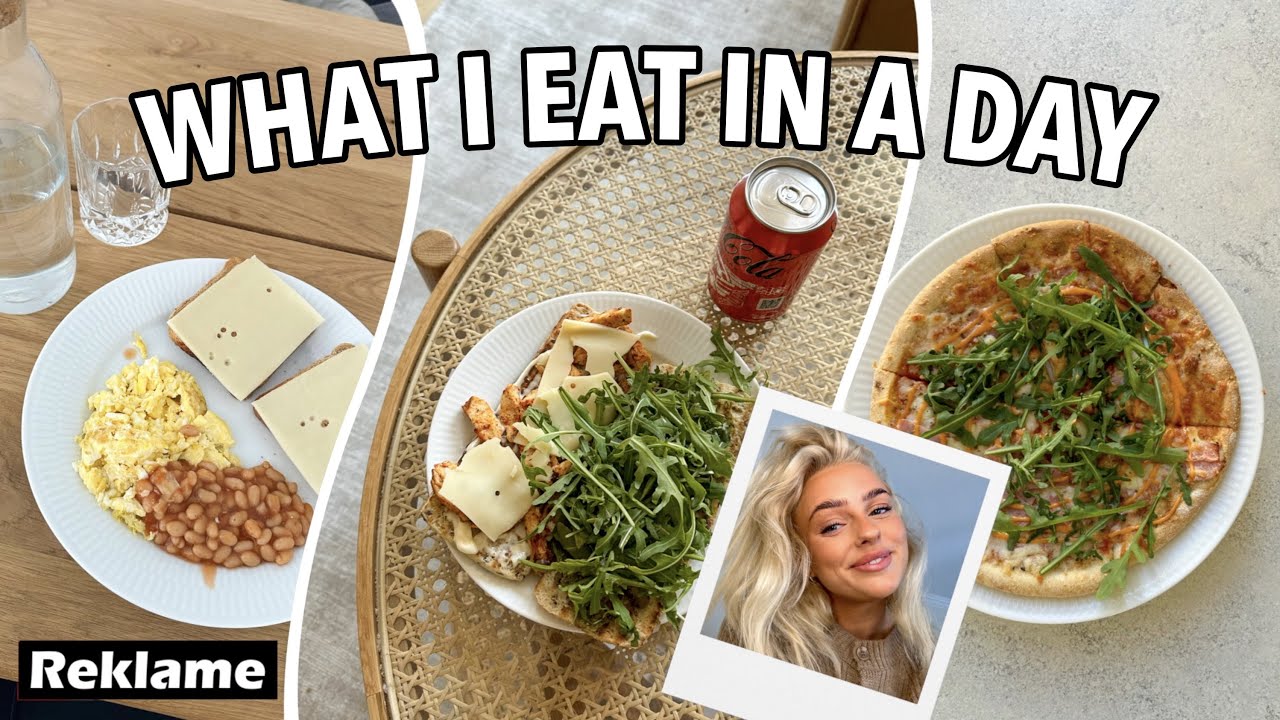 VLOG: En søndag i mit liv + hvad jeg spiser på en dag! (mindre vægttab her op til sommer)