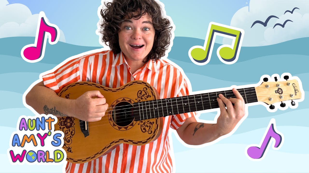Row, Row, Row Your Boat | Acoustic Kids Song for Toddlers & Preschoolers