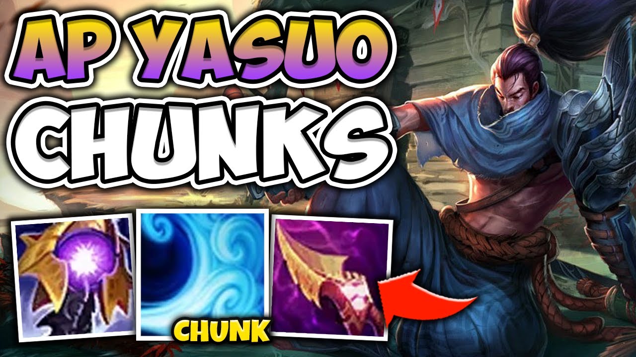 FULL AP YASUO SHREDS HEALTHBARS IN SECONDS! (CRAZY ON-HIT DAMAGE) - League of Legends