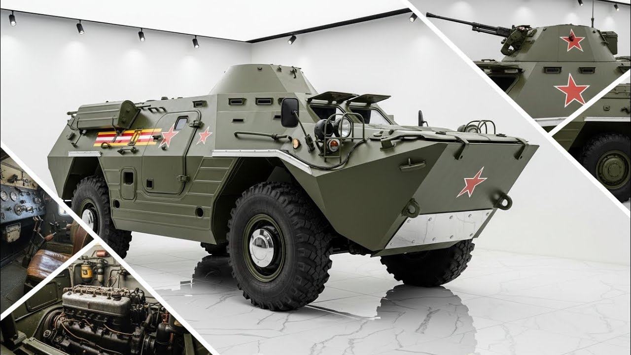 БРДМ-1: Легендарная Советская Амфибия | Полная История Разведывательной Машины Холодной Войны
