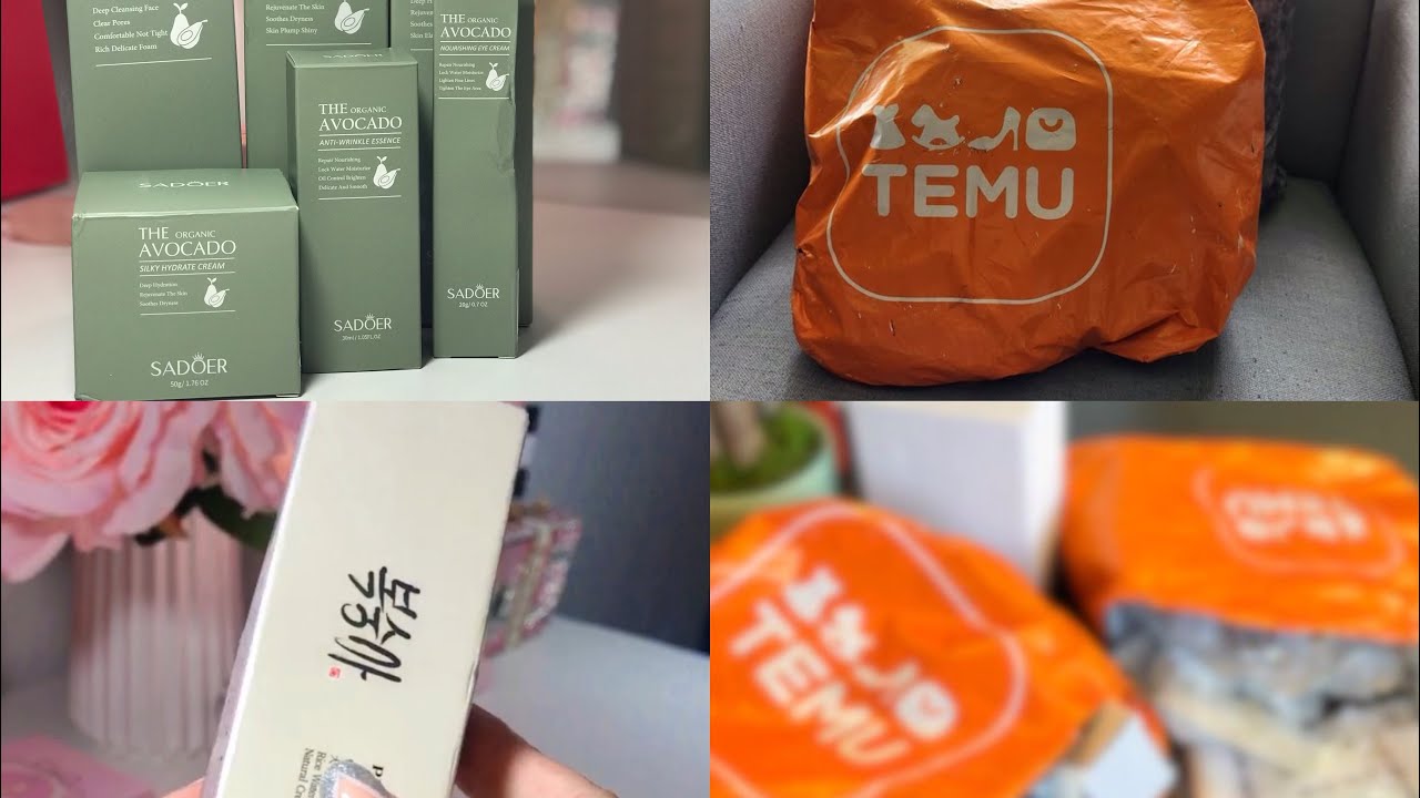 Weird TEMU Order&ndash;Is It Worth It?🤔| I Tried Skincare Products From TEMU/What a Surprise! #unboxing🛍🛒