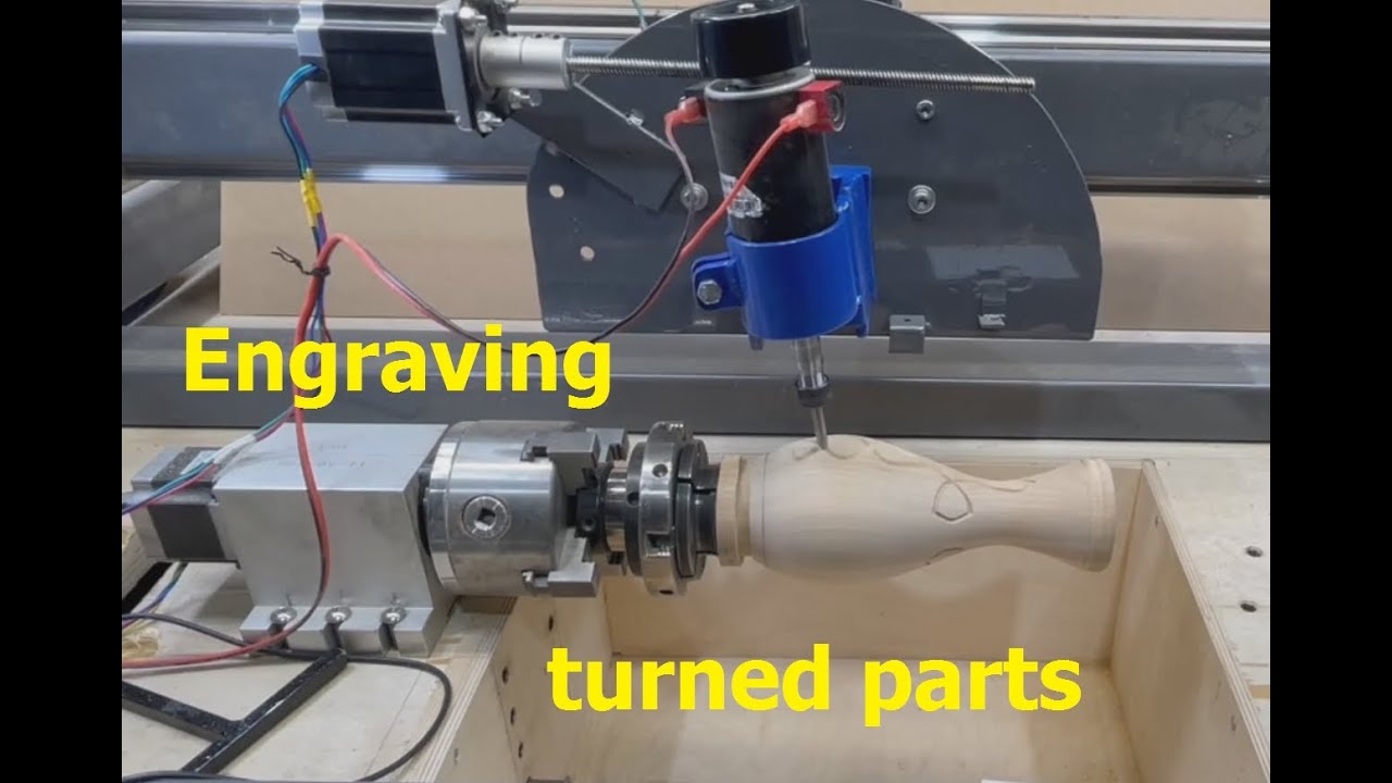 GrblGru: How to engrave turned parts