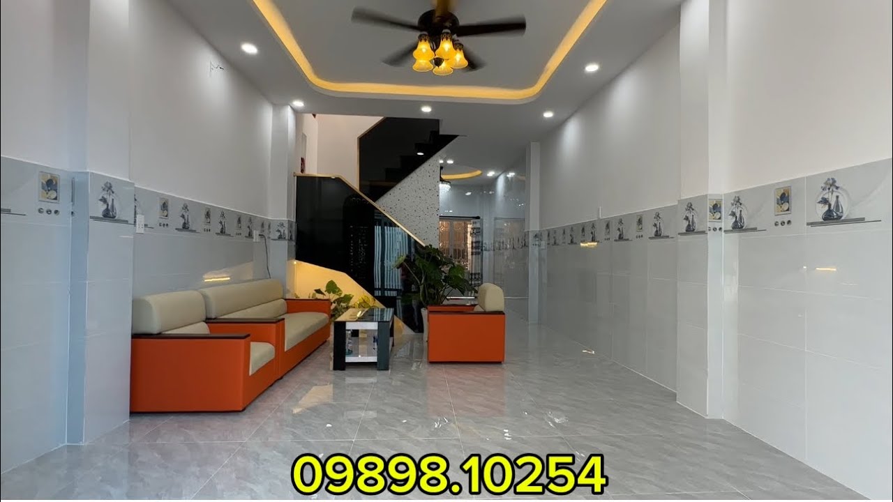 Nhà quận 6 | Nhà đẹp đón Tết gần chợ và phố ẩm thực  Phú Lâm ( ngang 4m dài 11m )