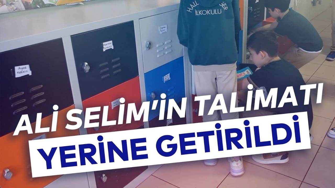 ALİ SELİM’İN TALİMATI YERİNE GETİRİLDİ