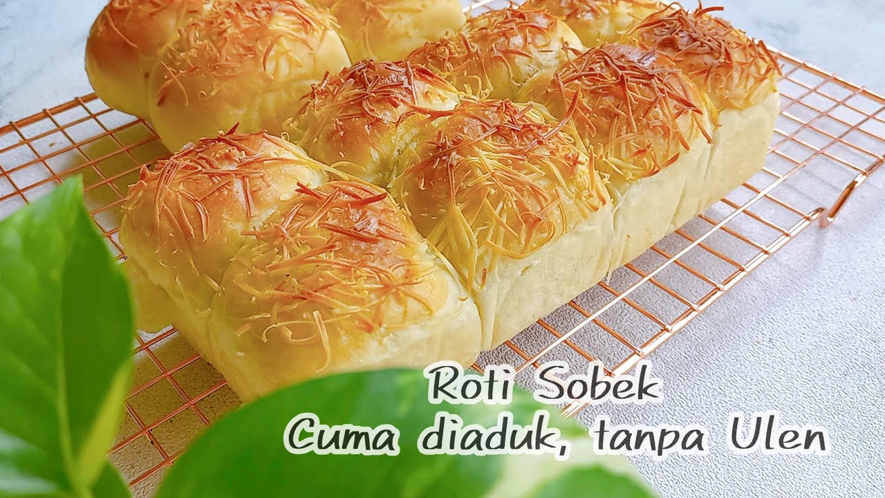 ROTI SOBEK TANPA ULEN | CUMA DIADUK TETAP EMPUK DAN LEMBUT