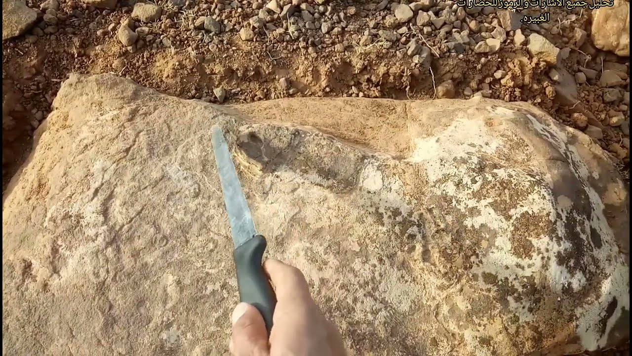 اشارة الجمل الصخرة وصفيه قراءه علميه اخوكم في الله ابو الجرار.