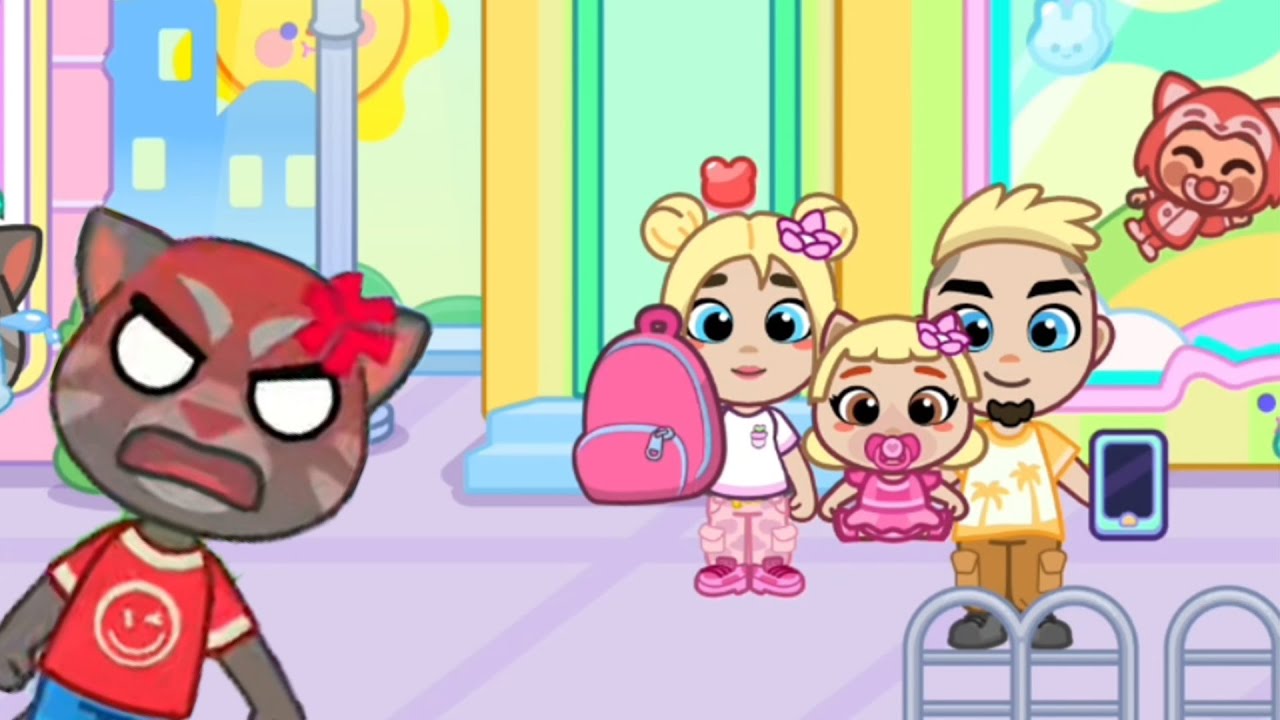 My Talking Tom Friends World - Tom met his first love!