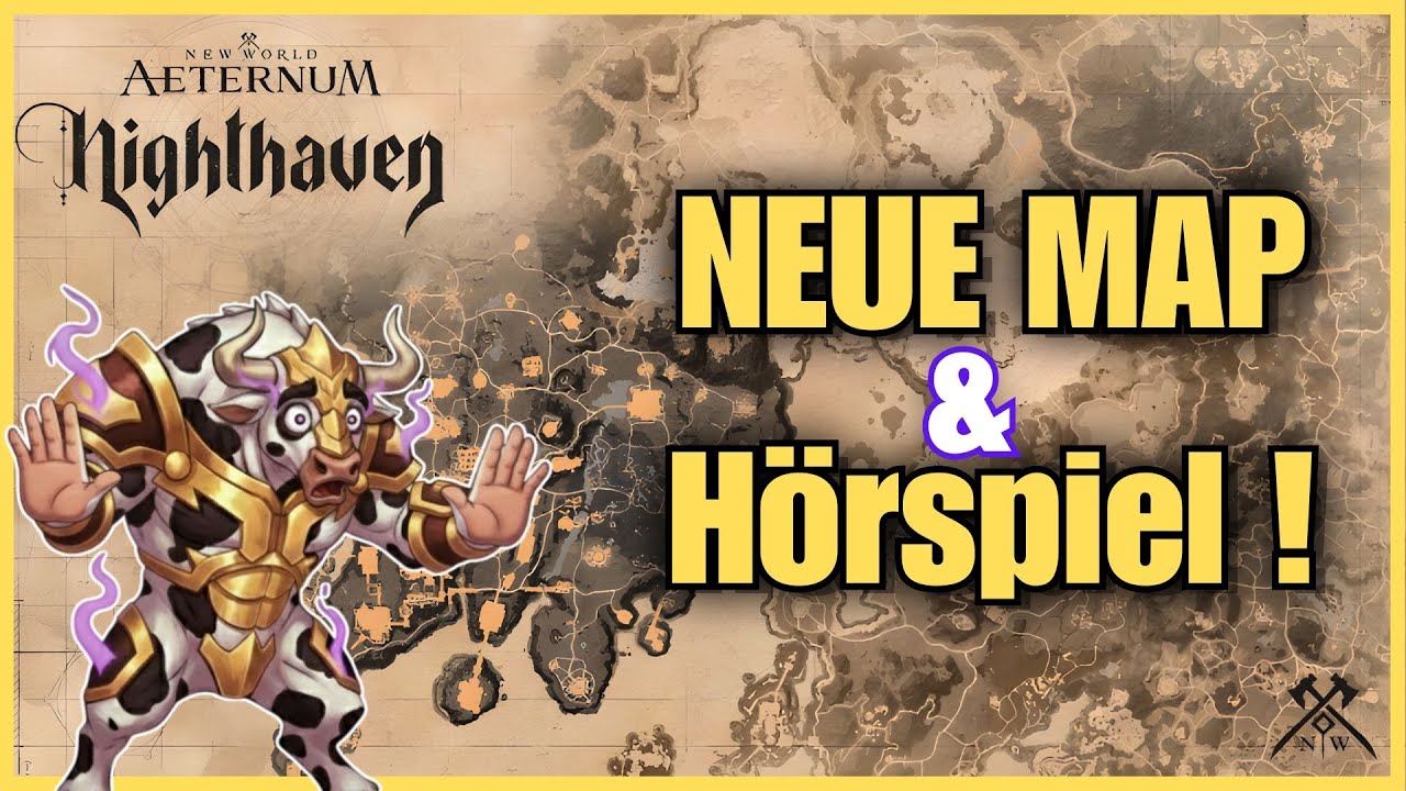 🤫 GEHEIMNIS GELÜFTET! Lore HÖRSPIEL Nighthaven  & New World Aeternum Season 10 Vorbereitung!
