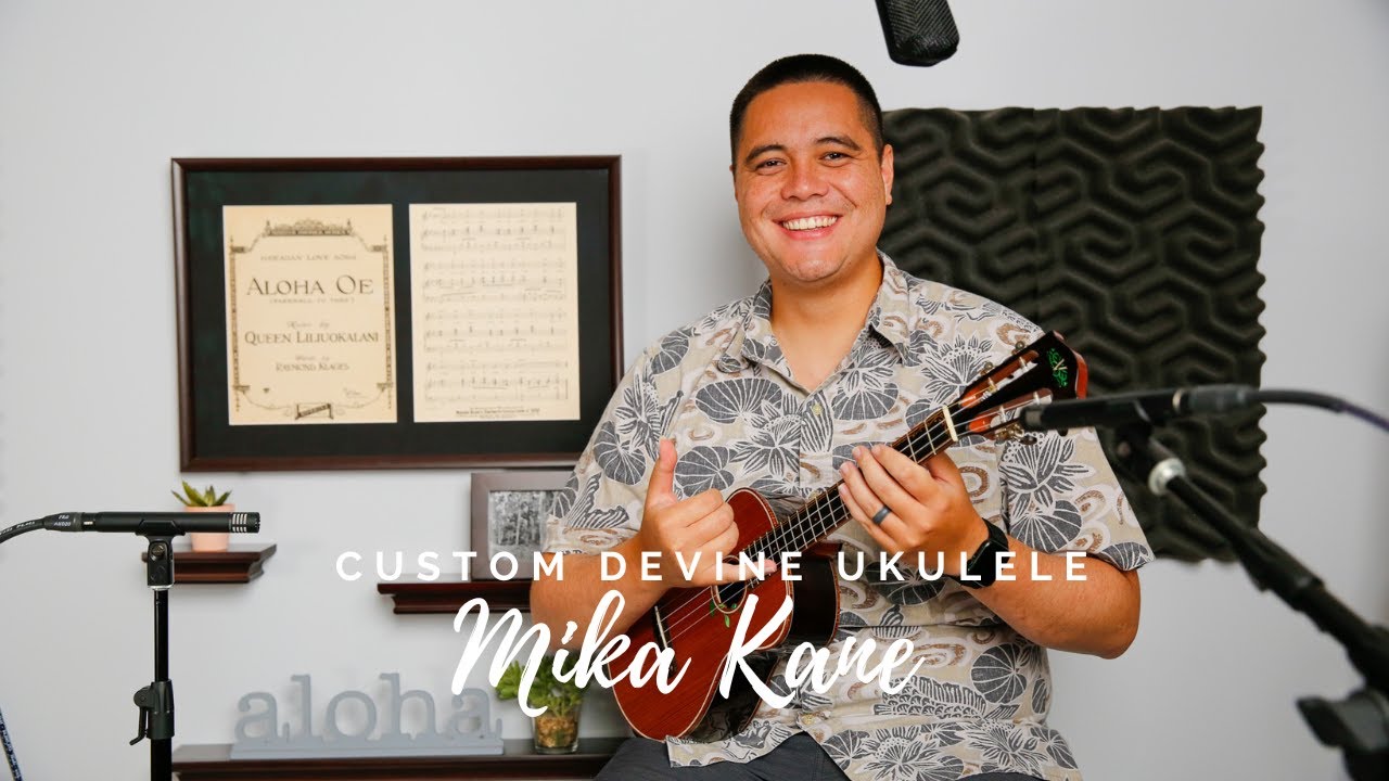 Custom DeVine Ukulele | demo by Mika Kane