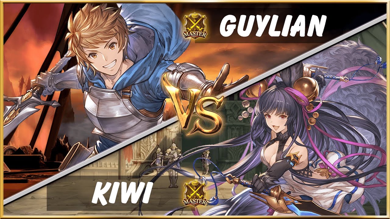 GBVSR - Guylian [Gran] vs. Kiwi [Yuel]⭐Masters Ranked Matches⭐(1440p)