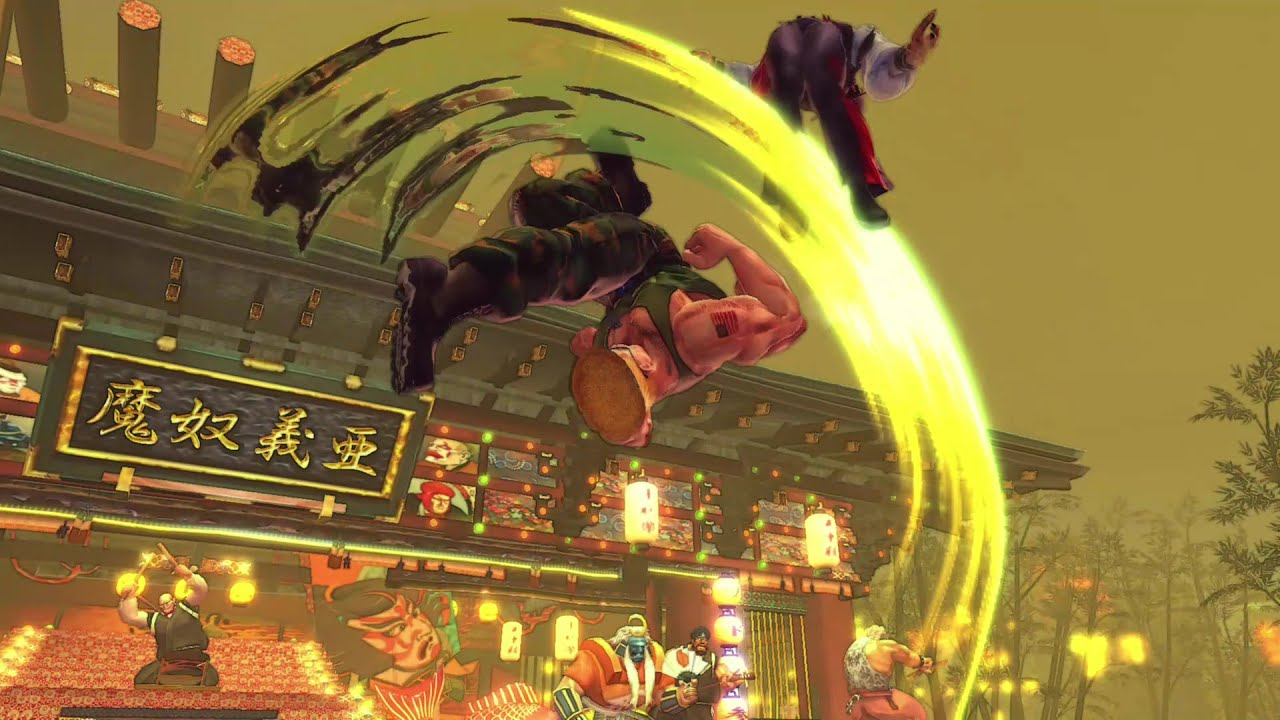 Ultra Street Fighter IV – Гайл против Веги