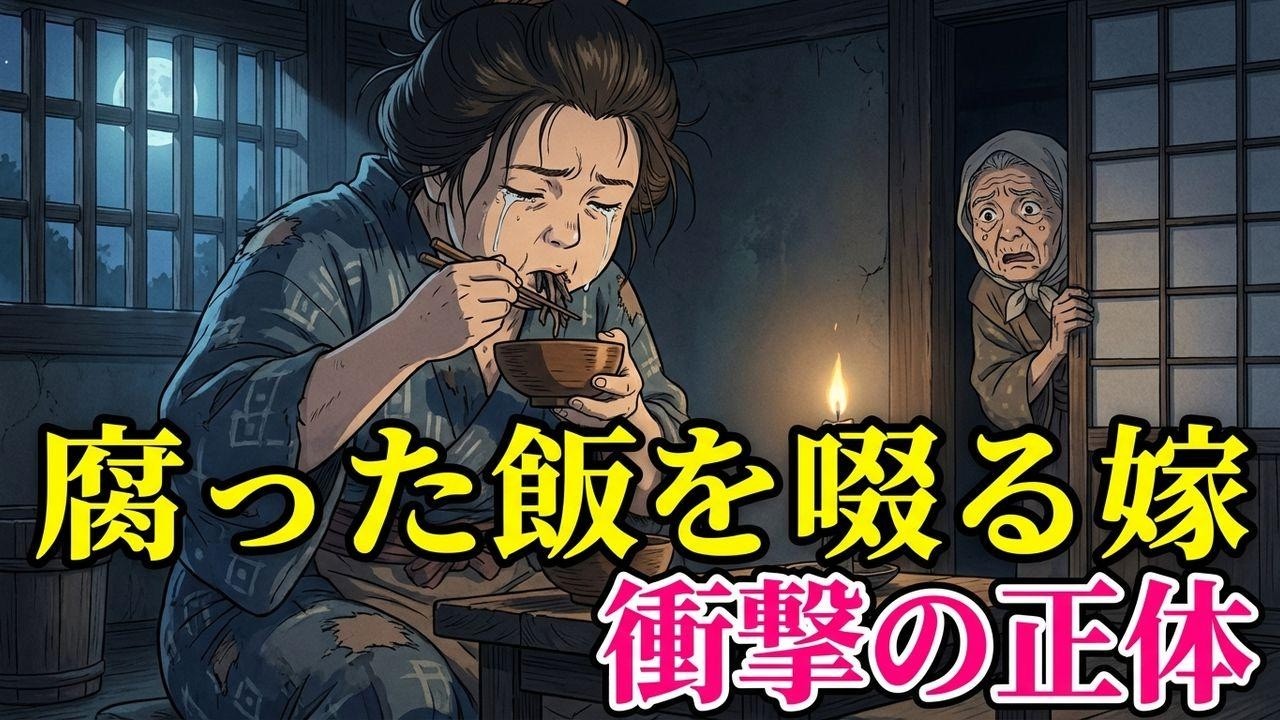 村中が嘲笑した大食い嫁…夜中に一人、腐った残飯を啜る衝撃の理由
