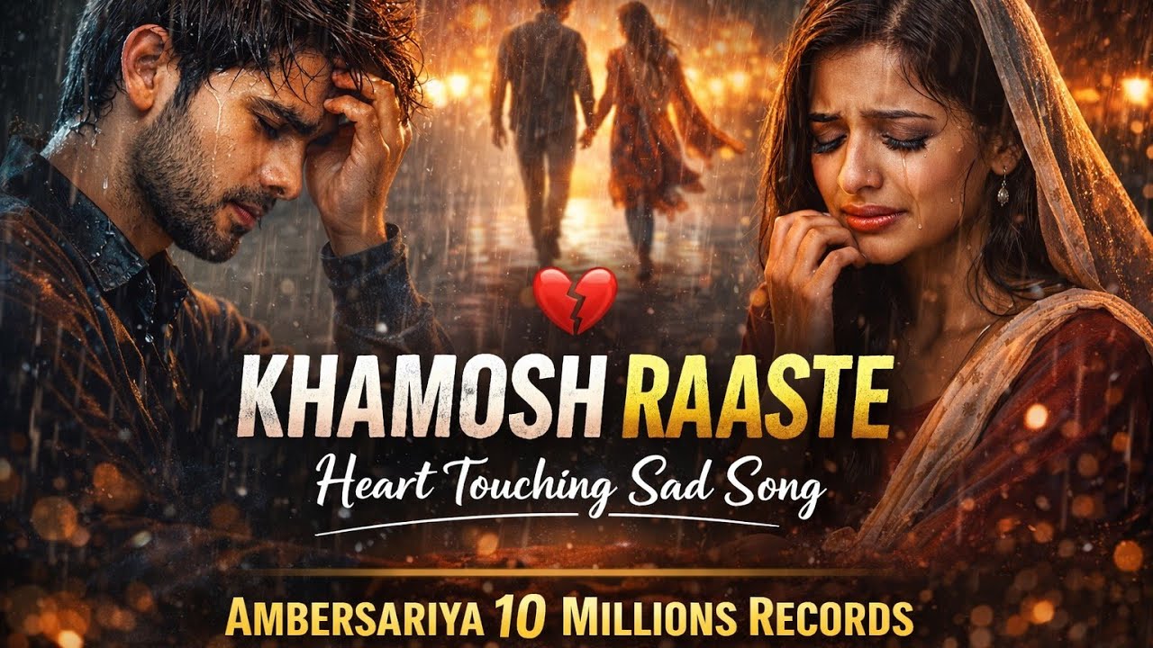 Khamosh Raaste - Heart Touching Sad Song 2026 | Breakup Song| New Hindi Emotional Song | #song #sad 
