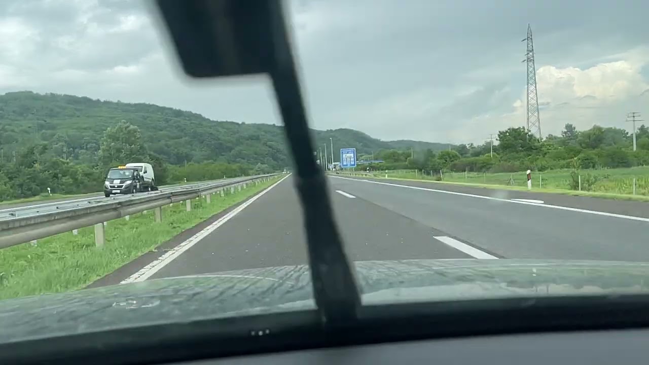 Lepote Srbije, voznja, autoput Nis-Bg, Jagodina - Lapovo (Kronospan)