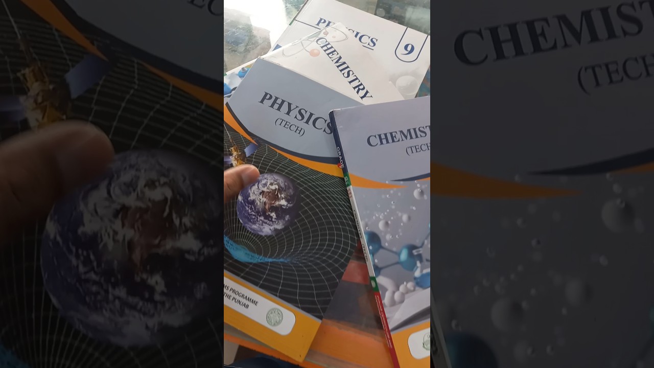Physics TECH🛠 & Physics Book 🆕 9th Class review 2025 | Chemistry TECH | #education