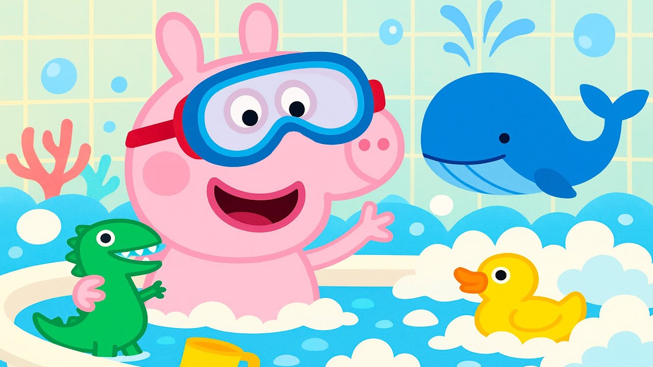George Pig the Ocean Explorer 🌊🐷 | Peppa Pig Funny Animation