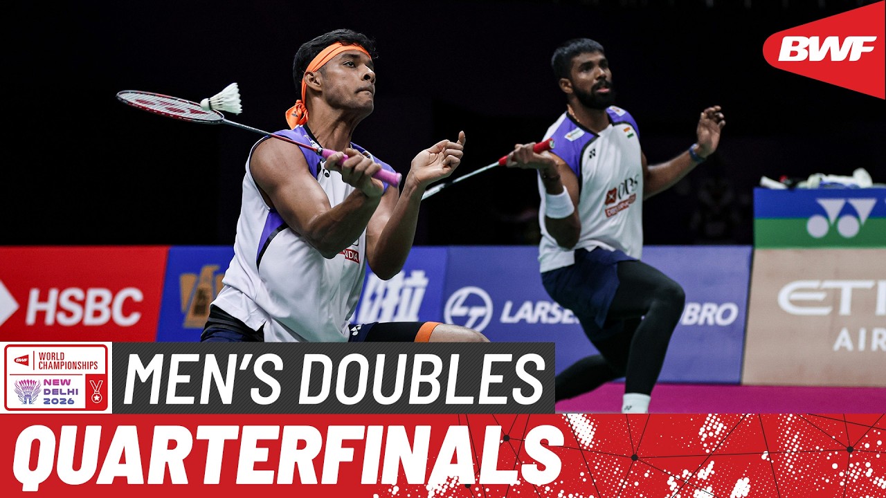 BWF World Championships 2026 | Rankireddy/Shetty (IND) [5] vs Liang/Wang (CHN) [3] | QF