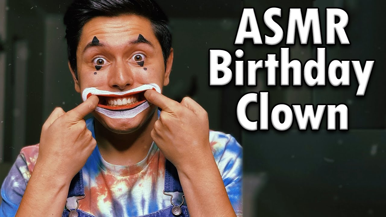 ASMR | Birthday Clown Paints Your Face Role Play!
