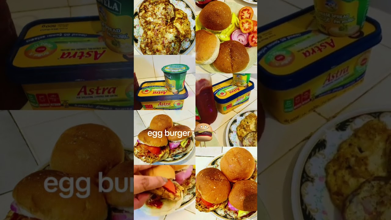 egg burger recepie 👩&zwj;🍳#yummy #saturdaynight #busylifestyle