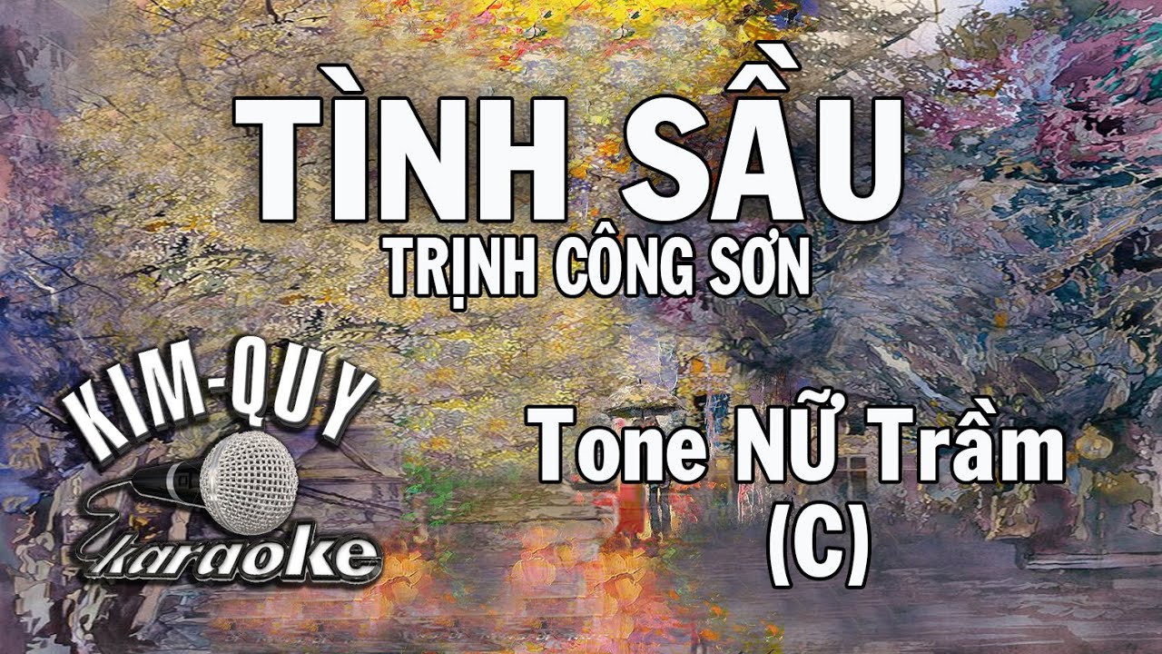 TINH SẦU - KARAOKE - Tone NỮ Trầm ( C/Đô Trưởng )