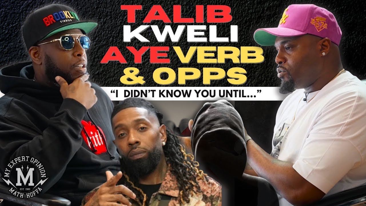 PT 1: TALIB KWELI ADDRESSES ISSUES W/ AYE VERB & SPEAKS ON SUCKA SH*T  FROM THE OPPS....