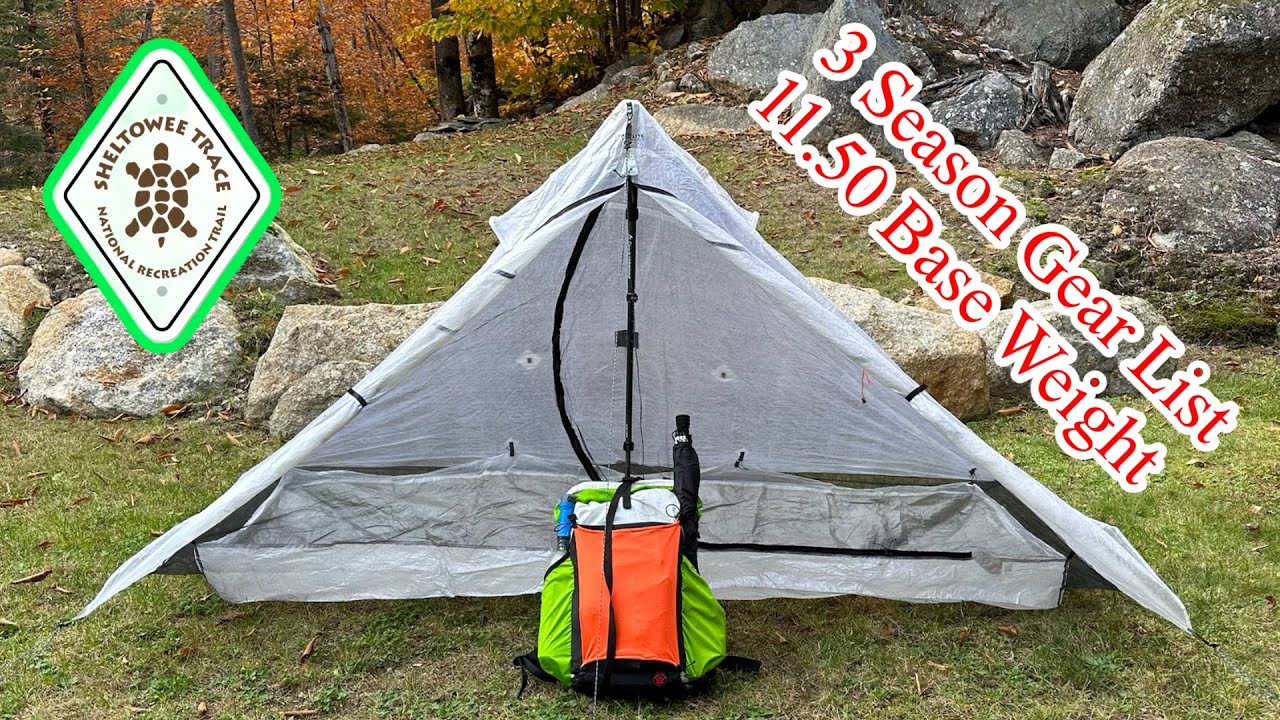 3 Season Thru Hiking Gear List | Sheltowee Trace Trail Thru Hike 2023