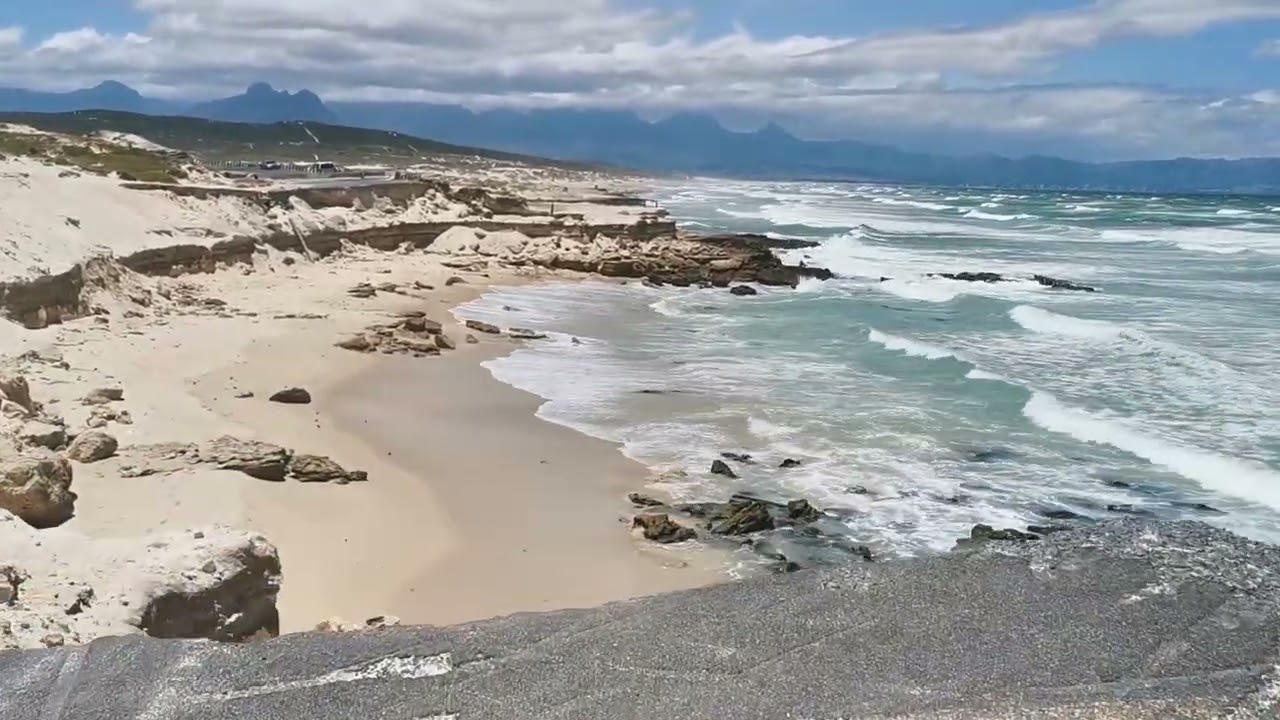 This is Monwabisi Beach Khayelitsha Cape Town South Africa in 2023.