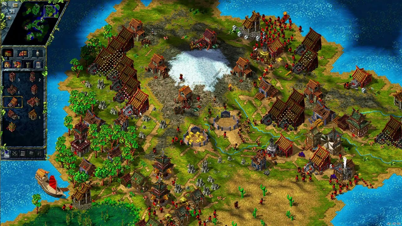 Let's play the settlers 3 Aziaten 6.4