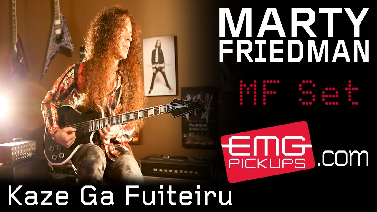 Marty Friedman performs 