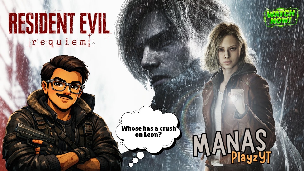 🔴LIVE NOW: RESIDENT EVIL REQUIEM | ManasPlayzYT #shorts #shortsfeed