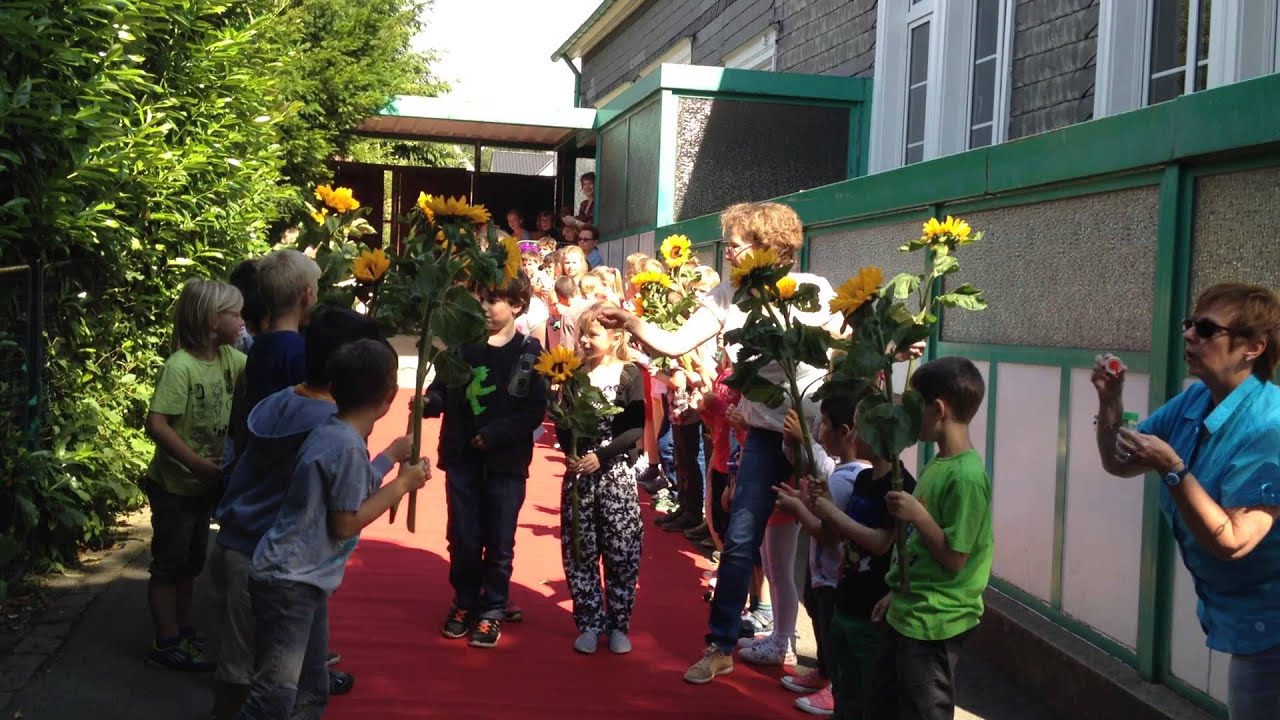 Abschied der Klasse 4 Schule Struck