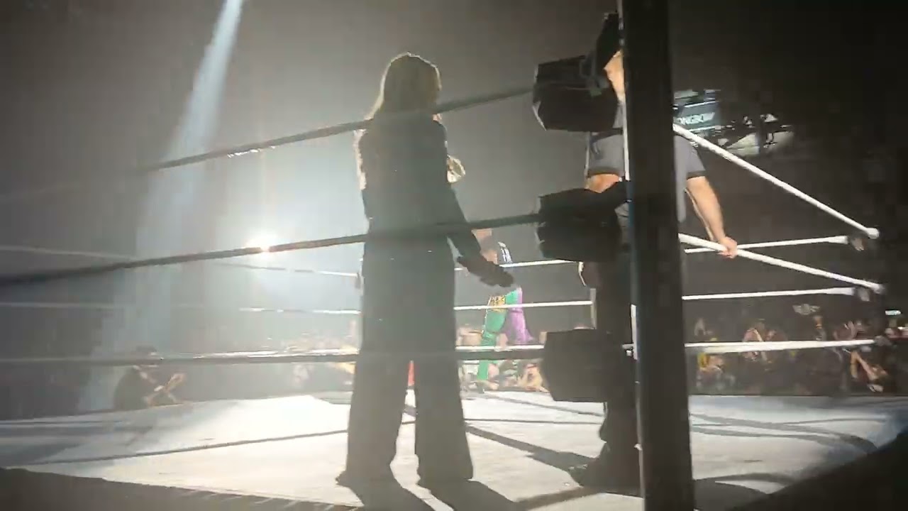 Jevon evans And Bron Brekker Entrance at WWE NEWCASTLE 2026
