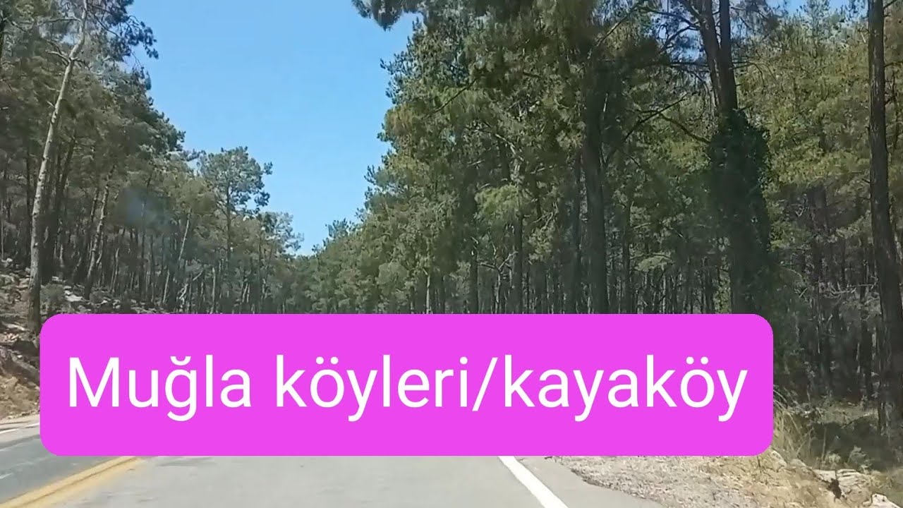 Muğla köyler/fethiye/kayaköy