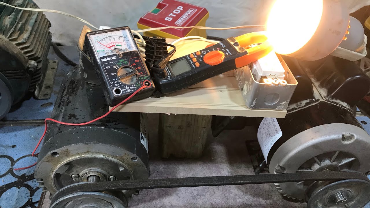Darmowa energia 220v pradnica czesc2 Free energy 220v generator parts2