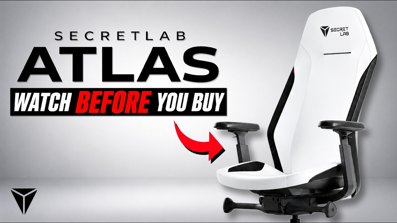 Secretlab ATLAS Ergonomic Chair BRUTALLY HONEST Review