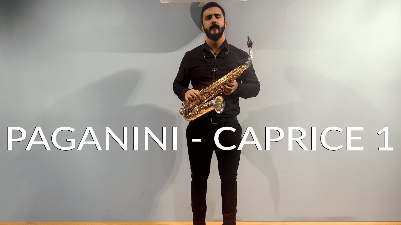 Paganini - Caprice N.1 for Alto Saxophone