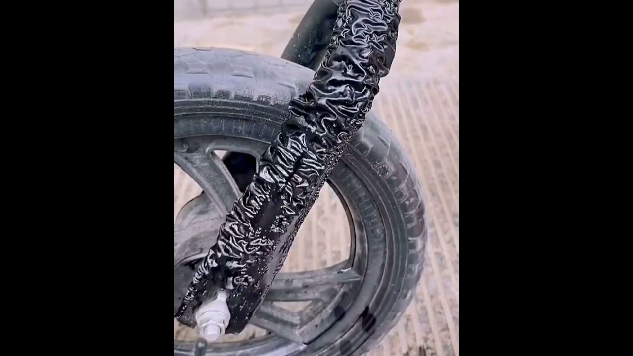 😨 Satisfying Bike Paint Removal 😲
