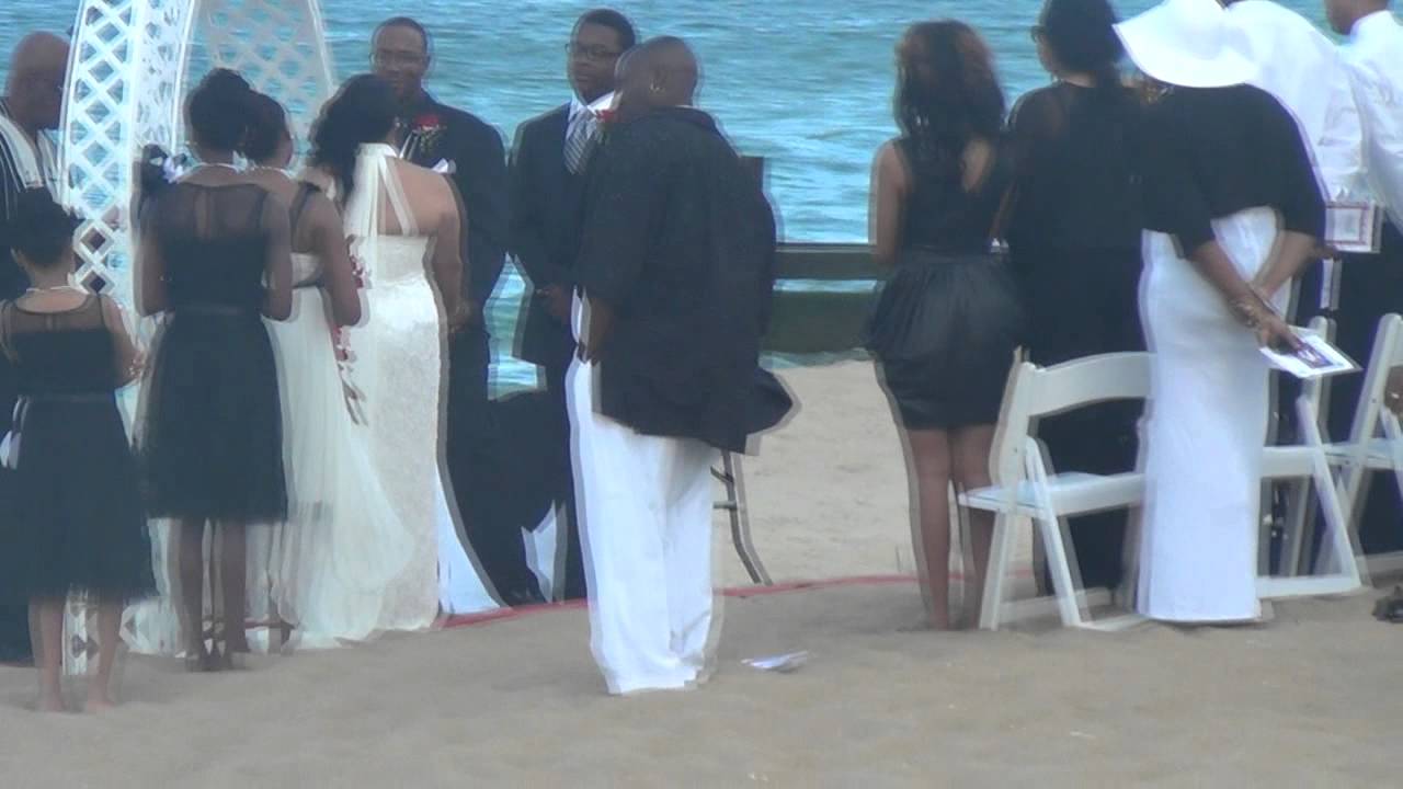 Afro-American Wedding at the Kill Devil Hill Beach - OBX, NC