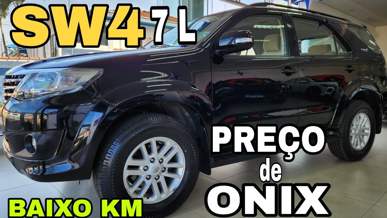 TOYOTA SW4 SR 2.7 FLEX AUTOMÁTICO 2015 | MELHOR SUV SEMINOVO