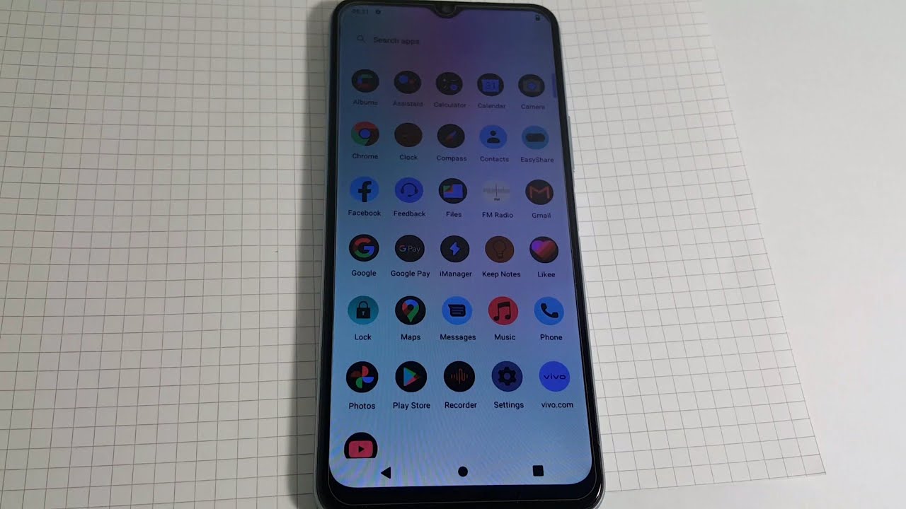 Vivo Y12s Android 11 : How to turn off Invert Colors