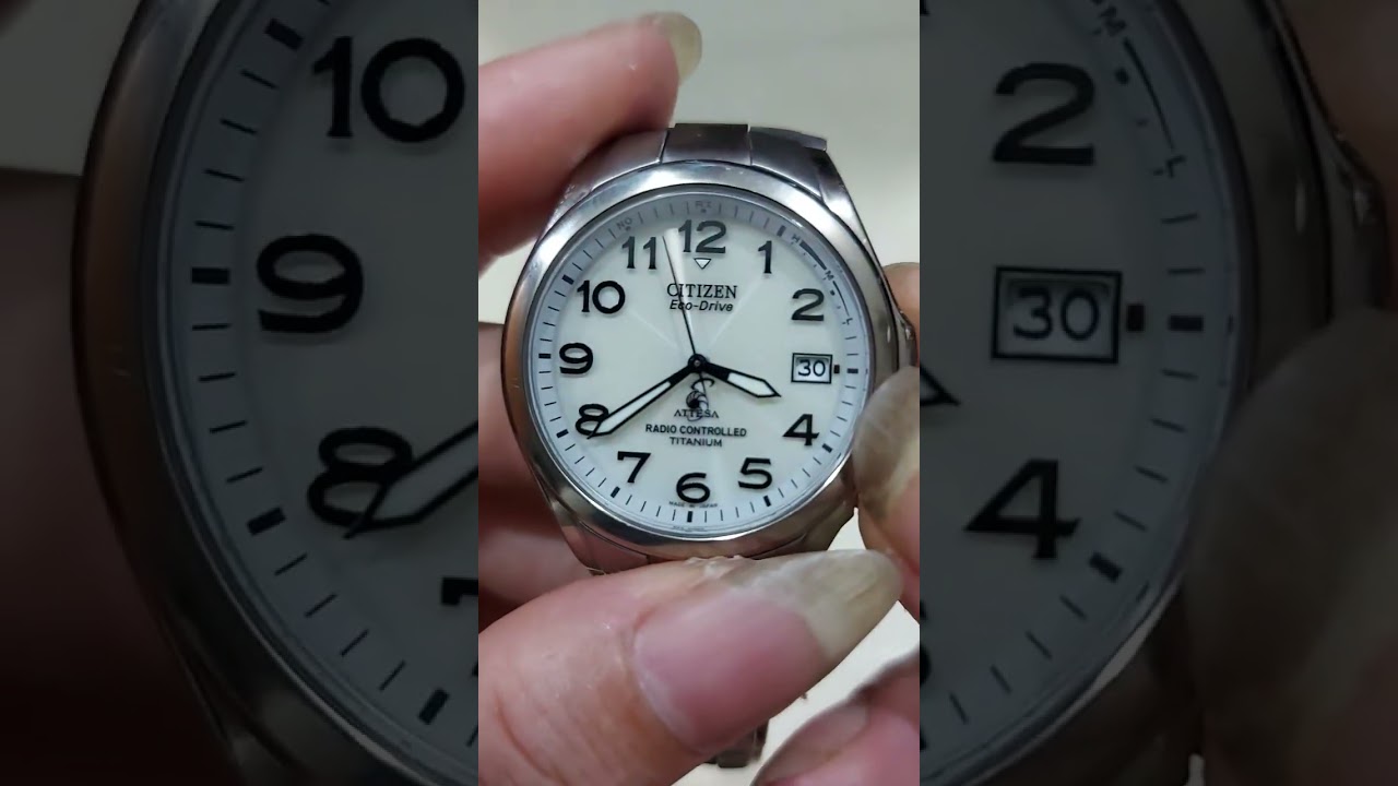 Cách chỉnh ngày ,giờ Citizen H410,415