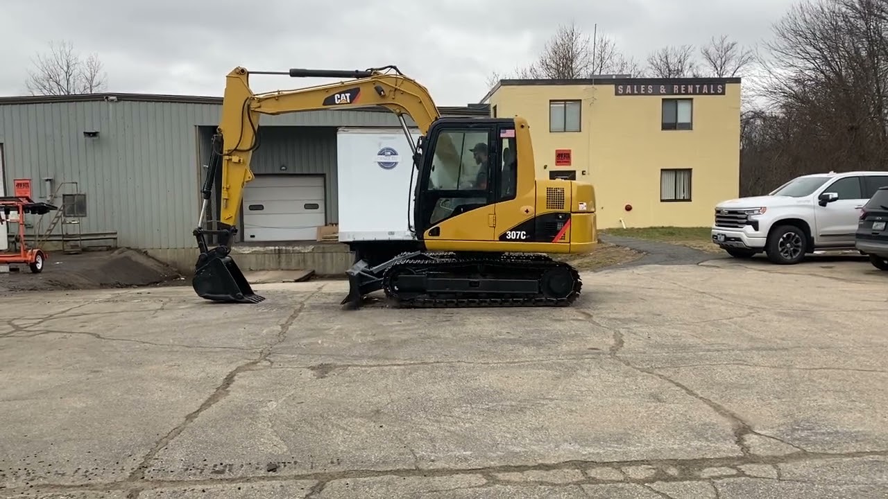 2007 CAT 307C EXCAVATOR!