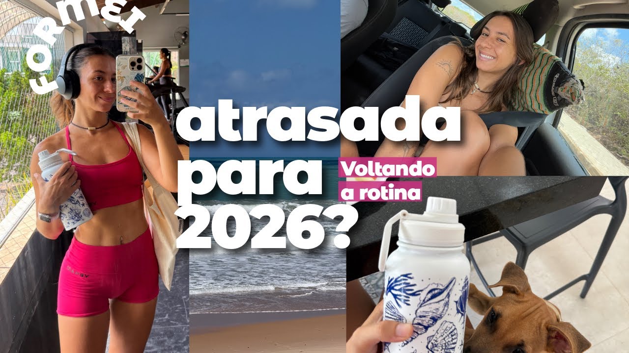 ATRASADA PARA 2026 ? Voltando para a rotina produtiva