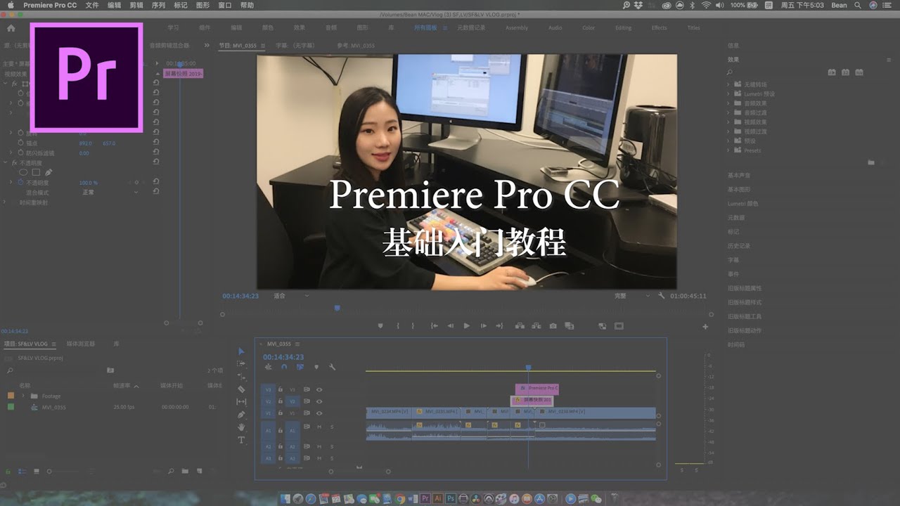 PR Tutorial | 史上最简单最全！Premiere 基础剪辑入门教程